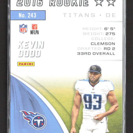 2016 Panini Rookies & Stars Longevity Kevin Dodd #243 Blue RC 28/75