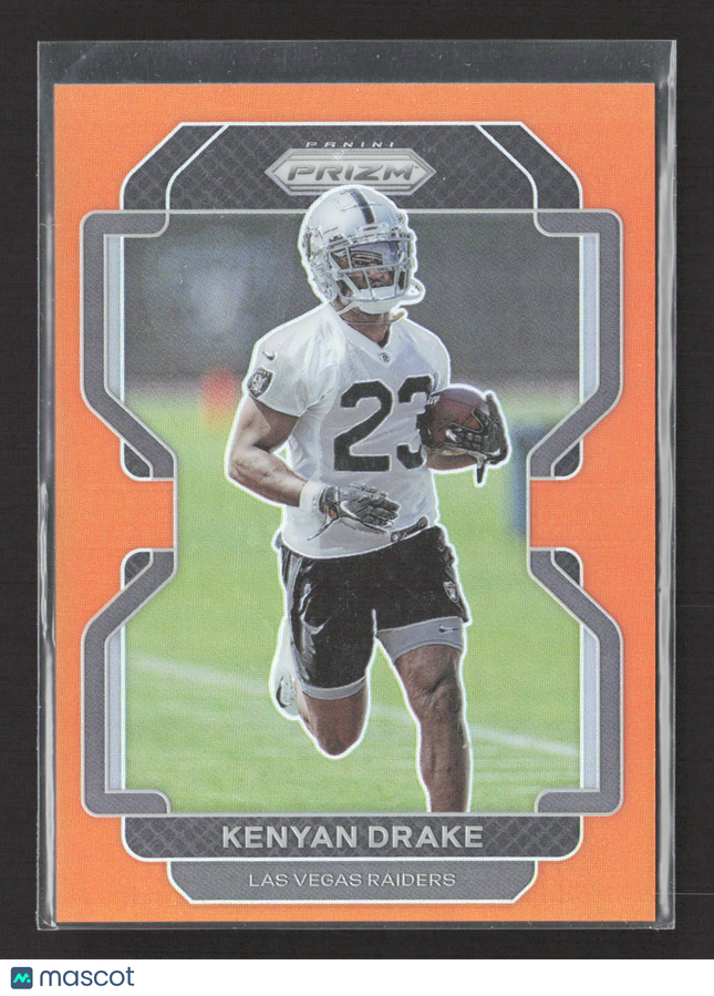 2021 Panini Prizm Kenyan Drake #181 Orange 009/249