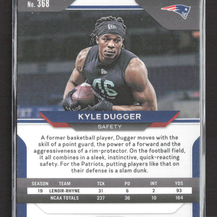 2020 Panini Prizm Kyle Dugger #368 RC