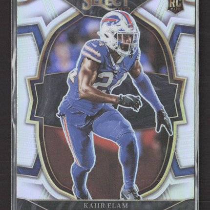2023 Panini Select Concourse Kaiir Elam #98 Silver Prizm RC