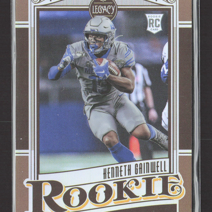2021 Panini Legacy Kenneth Gainwell #168 RC 075 / 100