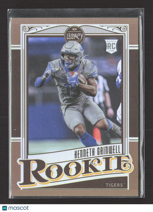 2021 Panini Legacy Kenneth Gainwell #168 RC 075 / 100