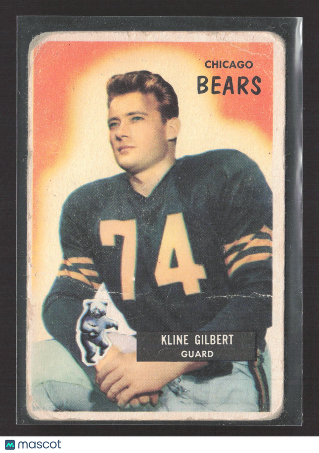1955 Bowman Kline Gilbert #49