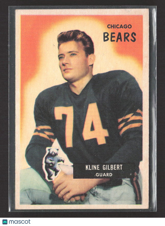 1955 Bowman Kline Gilbert #49