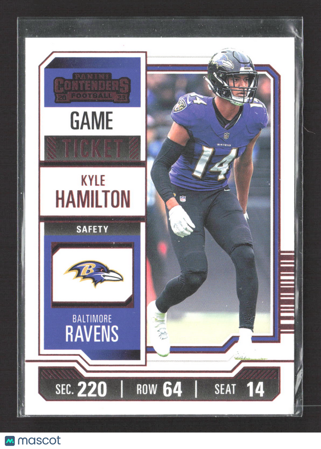 2023 Panini Contenders Football Kyle Hamilton #8 Red