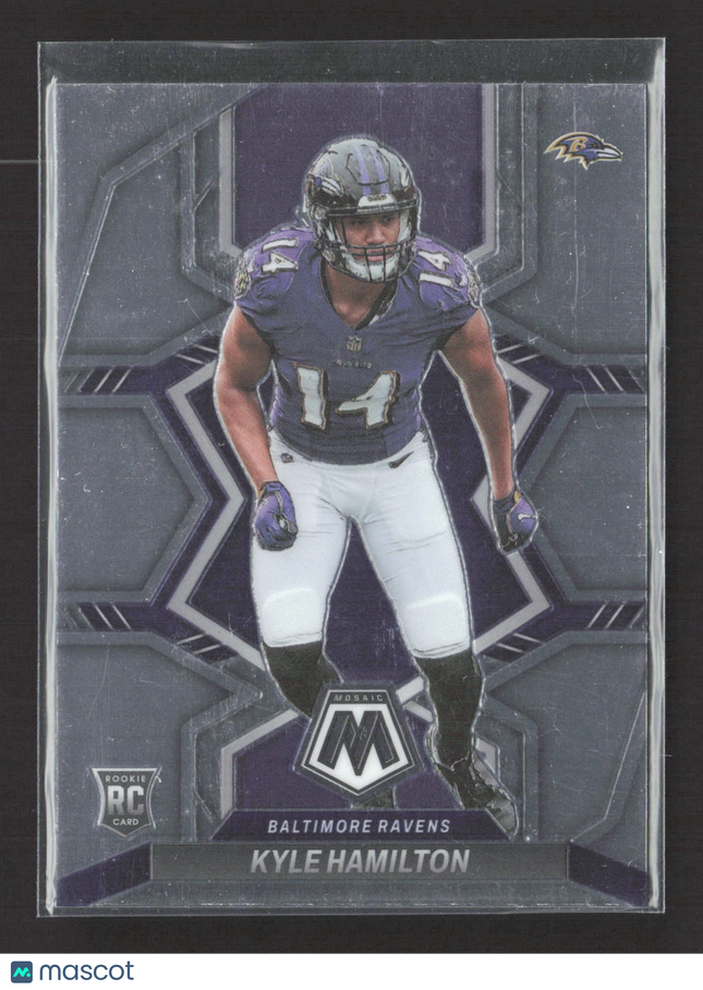2022 Panini Mosaic Kyle Hamilton #332 RC
