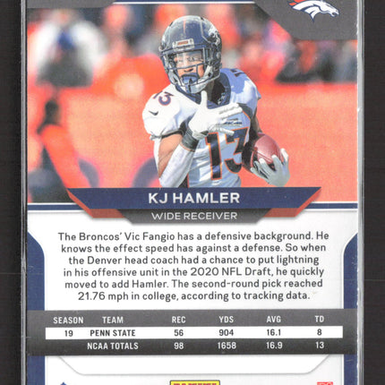 2020 Panini Prizm KJ Hamler #315 RC