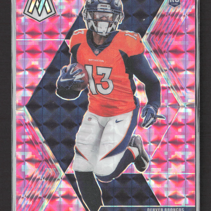 2020 Panini Prizm Mosaic KJ Hamler #219 Pink Camo RC