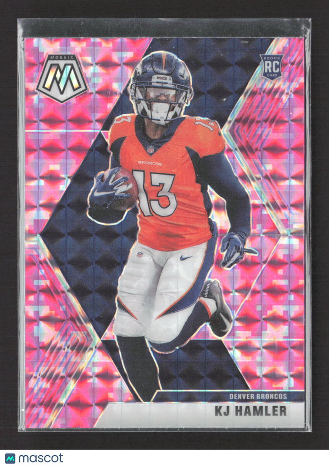 2020 Panini Prizm Mosaic KJ Hamler #219 Pink Camo RC