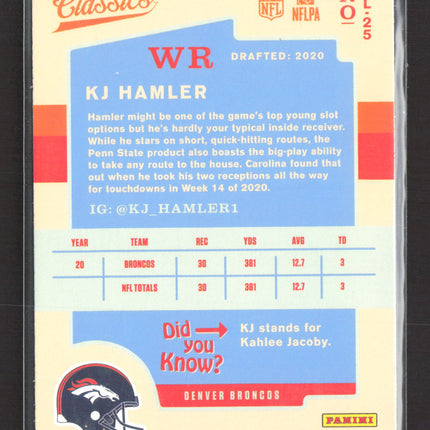 2021 Panini Chronicles Classics KJ Hamler #CL-25 RC