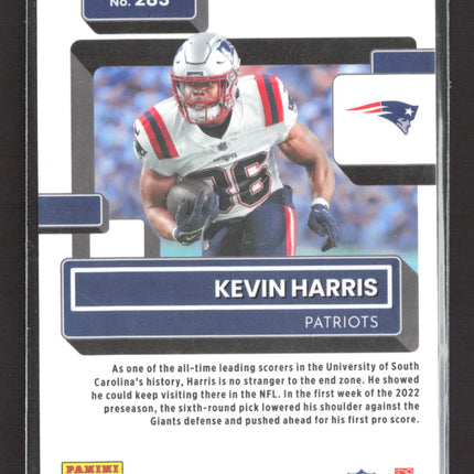 2023 Panini Donruss Optic Prizm Kevin Harris #283 Blue Stars