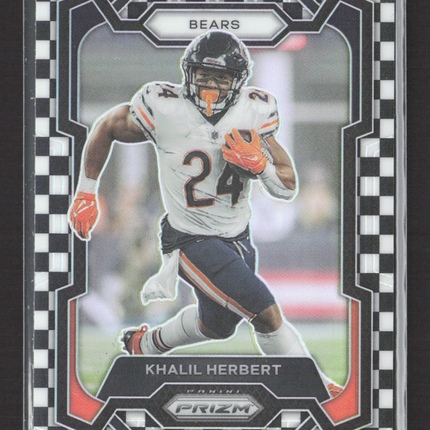 2023 Panini Prizm Khalil Herbert #51 Checkerboard