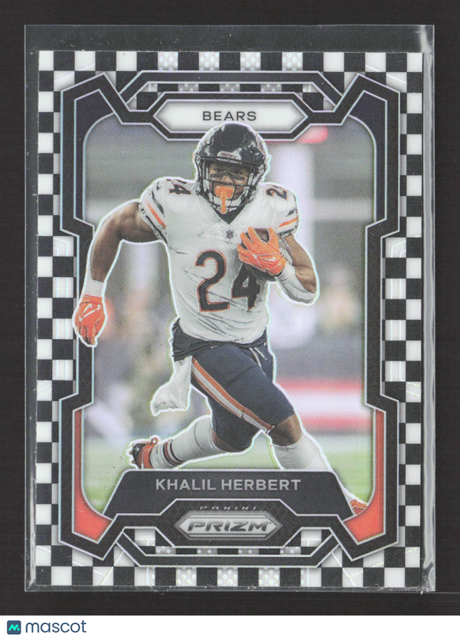 2023 Panini Prizm Khalil Herbert #51 Checkerboard