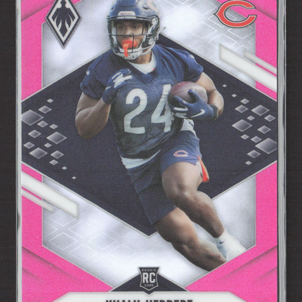 2021 Panini Phoenix Khalil Herbert #189 Pink RC 174/199