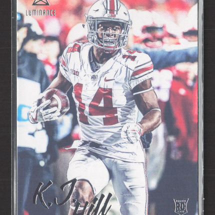 2020 Panini Luminance Football K.J. Hill #181 RC