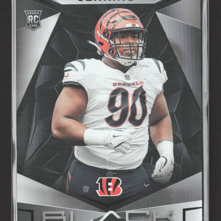 2024 Panini Black Football Kris Jenkins #164 RC
