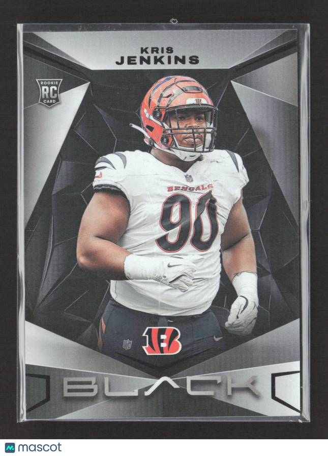 2024 Panini Black Football Kris Jenkins #164 RC