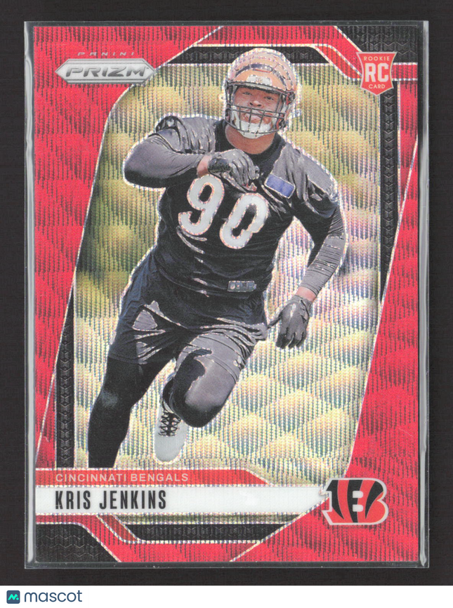 2024 Panini Prizm Football Kris Jenkins #364 Red RC 122/149