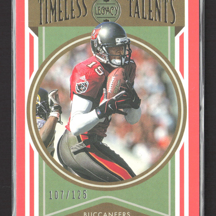 2022 Panini Legacy Timeless Talents Keyshawn Johnson #TT-16 Orange 107/125