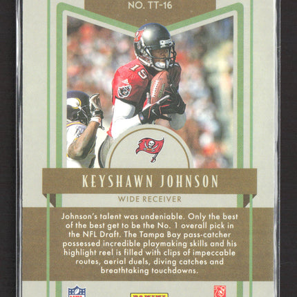 2022 Panini Legacy Timeless Talents Keyshawn Johnson #TT-16 Orange 107/125