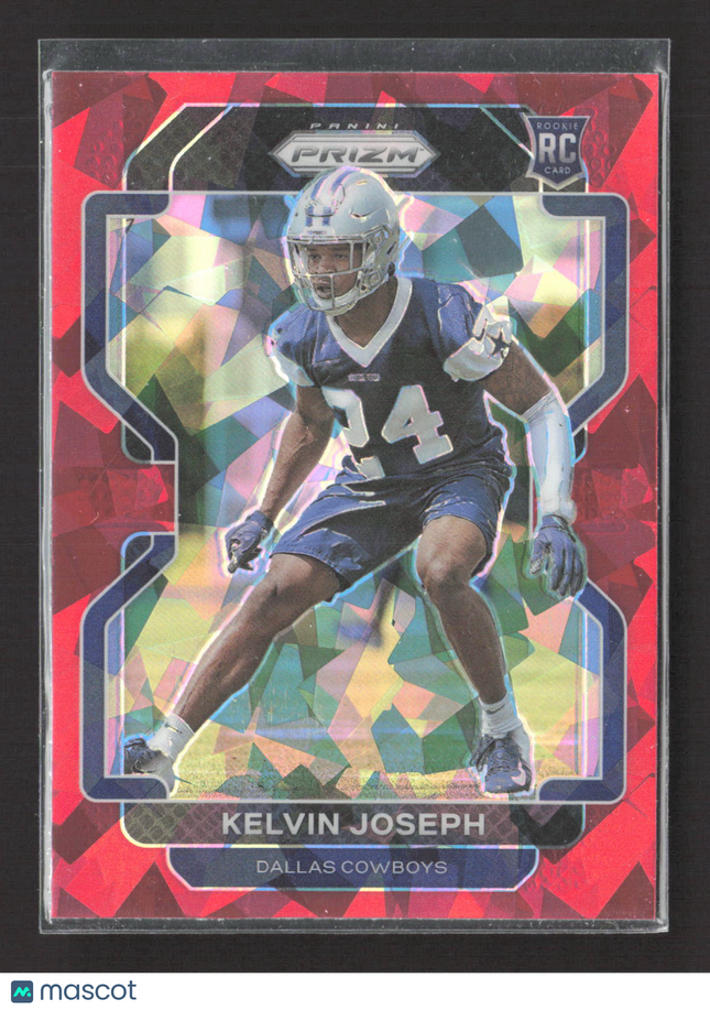 2021 Panini Prizm Kelvin Joseph #385 Red Ice RC