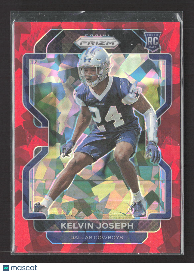 2021 Panini Prizm Kelvin Joseph #385 Red Ice RC