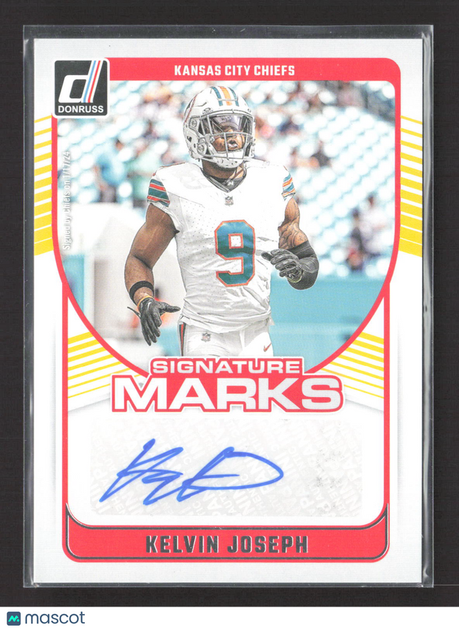 2024 Panini Donruss Signature Marks Kelvin Joseph #SMA-KJO Auto