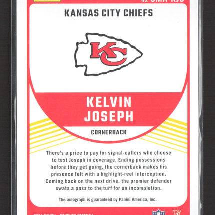2024 Panini Donruss Signature Marks Kelvin Joseph #SMA-KJO Auto