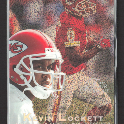 1997 Fleer Flair Showcase Kevin Lockett #108 Row 0