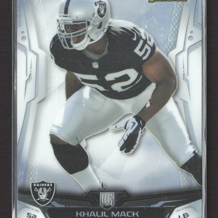 2014 Topps Finest Khalil Mack #119 RC