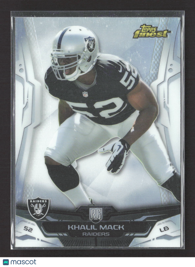 2014 Topps Finest Khalil Mack #119 RC