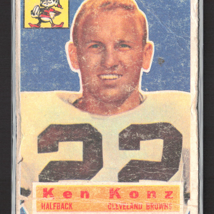 1955 Topps Football Ken Konz #33