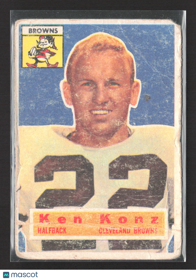 1955 Topps Football Ken Konz #33