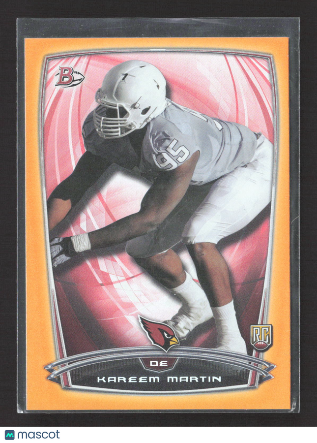 2014 Bowman Kareem Martin #49 Orange 180/299 RC