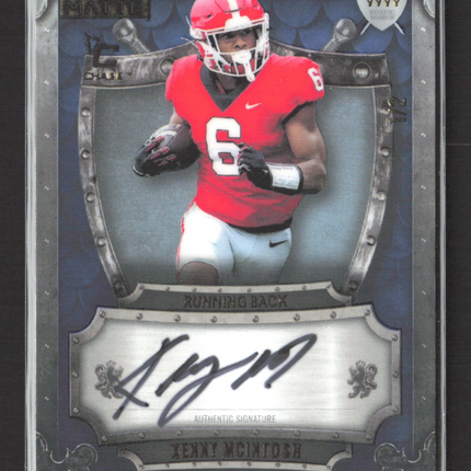 2023 Wild Card Matte Weekend Warrior Kenny McIntosh #WW-A Auto