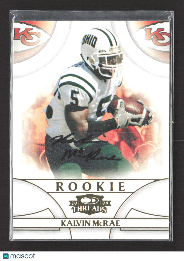 2008 Donruss Threads Kalvin McRae #200 Auto /999