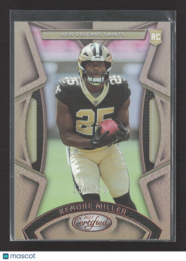 2023 Panini Certified Football Kendre Miller #183 RC 159/275