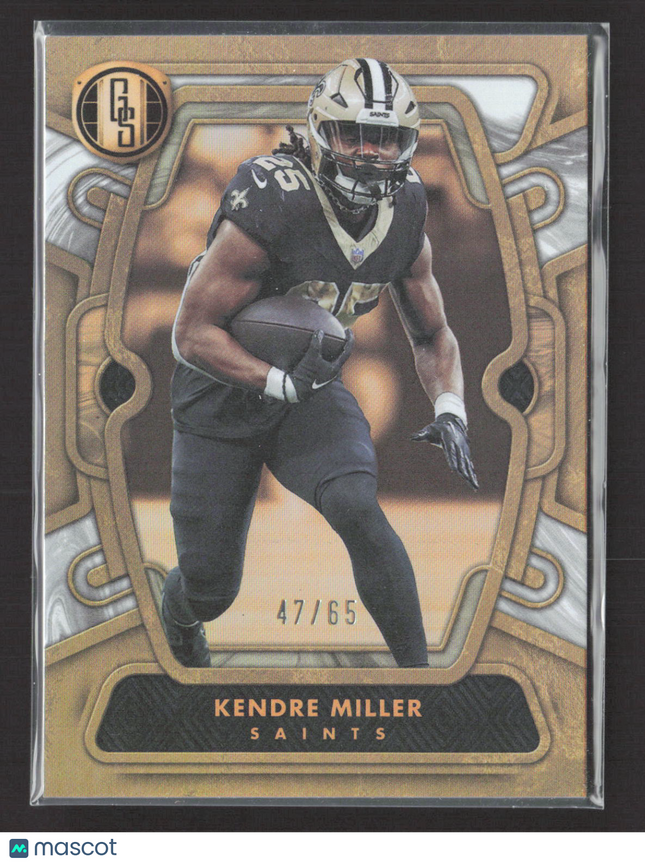 2024 Panini Gold Standard Football Kendre Miller #72 47/65