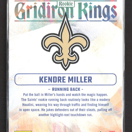 2023 Panini Donruss Gridiron Kings Kendre Miller #RGK-20