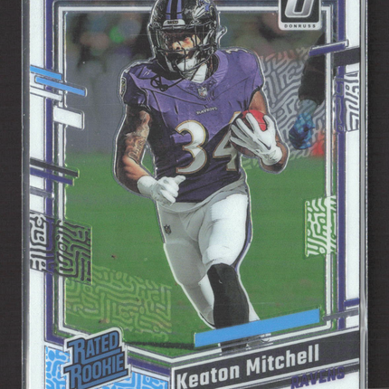 2023 Panini Donruss Optic Keaton Mitchell #207