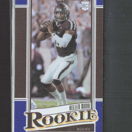 2021 Panini Legacy Football Kellen Mond #148 Purple RC 20/50