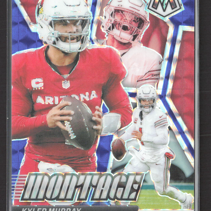2024 Panini Mosaic Montage Kyler Murray #M-6 Blue 18/99