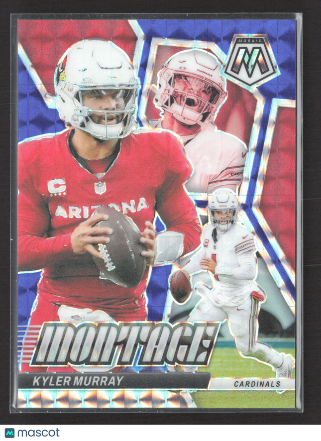 2024 Panini Mosaic Montage Kyler Murray #M-6 Blue 18/99