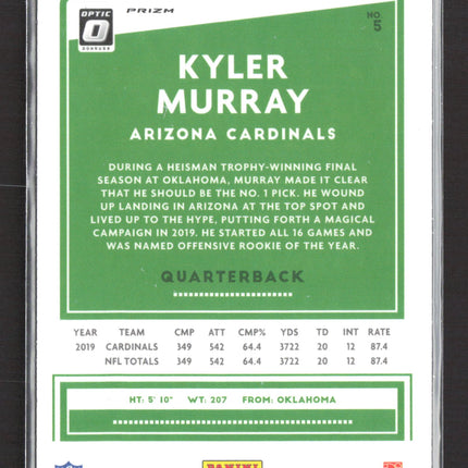 2020 Panini Donruss Optic Prizm Kyler Murray #5