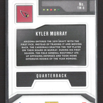 2020 Panini Donruss Optic T-Minus 3-2-1 Kyler Murray #TM-8