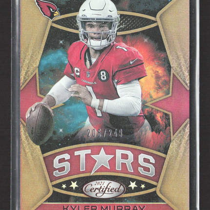 2021 Panini Certified Certified Stars Kyler Murray #CS-18 206/249
