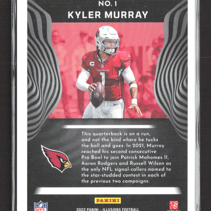 2022 Panini Illusions Kyler Murray #1 Gold 121/299