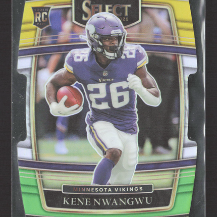 2022 Panini Select Football Concourse Kene Nwangwu #74 Prizm RC