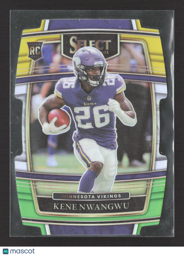 2022 Panini Select Football Concourse Kene Nwangwu #74 Prizm RC