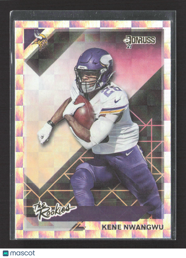 2021 Panini Donruss The Rookies Kene Nwangwu #TR-KNW Checkerboard